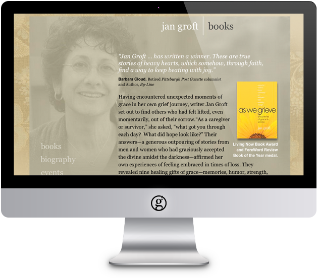 jan groft / author web site
